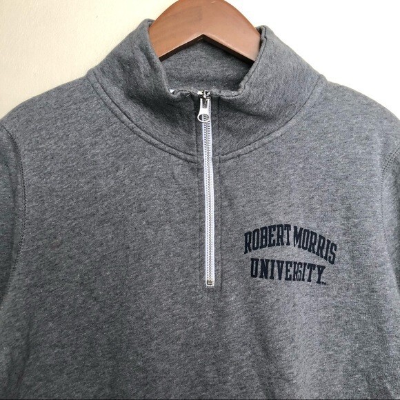 REDSHIRT RMU Grey 1/3 Zip Pullover Size Medium - Picture 6 of 15